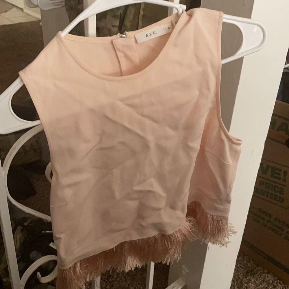 A.L.C pink top